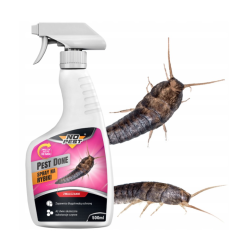 MITTEL PRÄPARAT SPRAY FLÜSSIGKEIT GEGEN SILBERFISCHCHEN PAPIERFISCHCHEN 500ML NO PEST